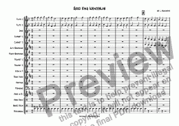 page one of Good King Wenceslas (Very Beginner Wind Band)