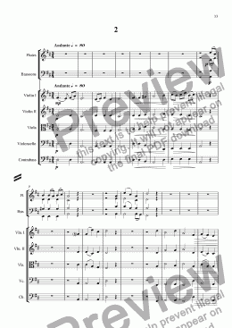 page one of Symphony No. 5 - Movt 2