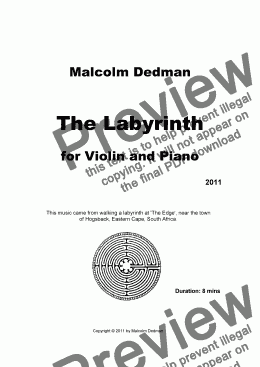 page one of The Labyrinth