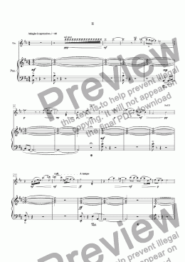 page one of Violin Sonata No.1 mvt. 2