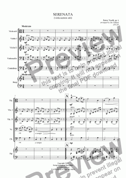 page one of SERENATA