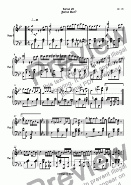 page one of Ragtime #59 in B Flat Major - Ragtime Dance