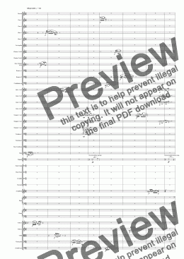 page one of Symphony No 69 3rd mvt