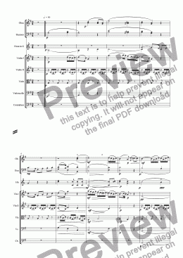 page one of Andante from KV 545 Piano Sonata in C