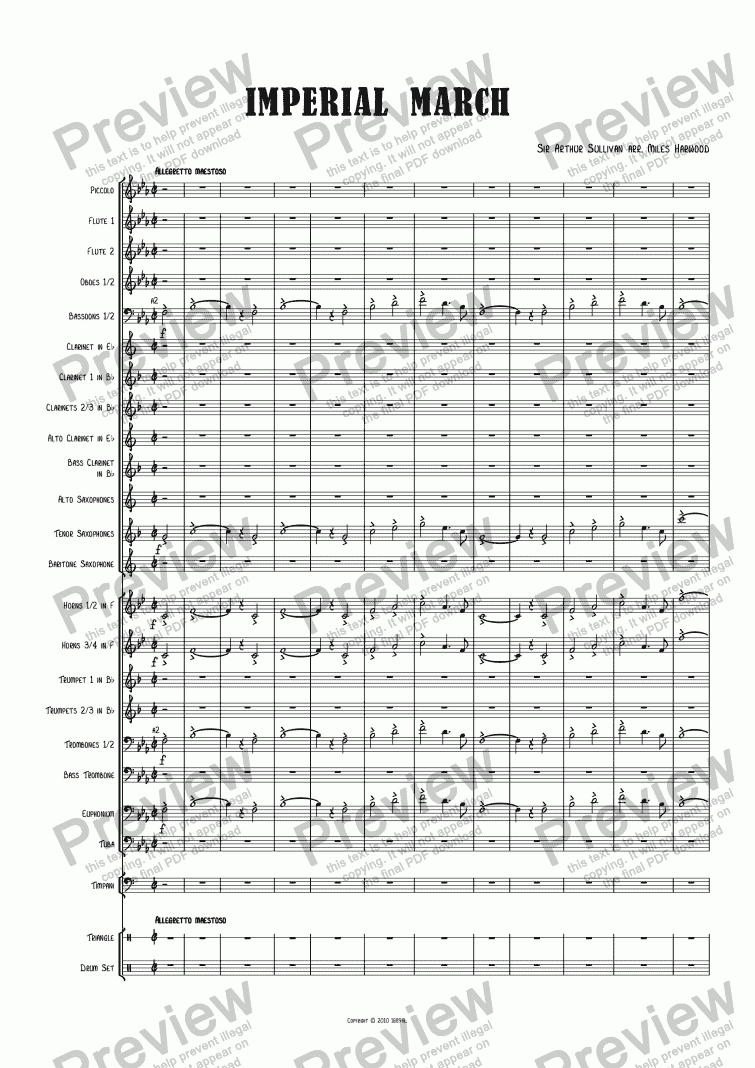 imperial march piano easy pdf