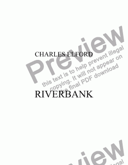 page one of RIVERBANK