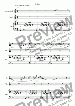 page one of Eine Kleine Jazzmusik 2nd movt