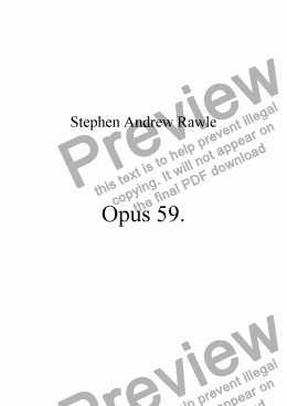 page one of Opus 59, for piano.