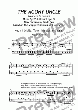 page one of THE AGONY UNCLE part 10. Ensemble 11 "Aquarius, Pisces..."