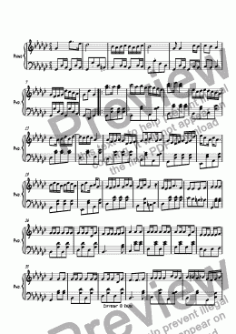 page one of Ragtime #100 in G Flat Major