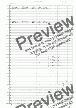 page one of Symphony No 76 1st movt