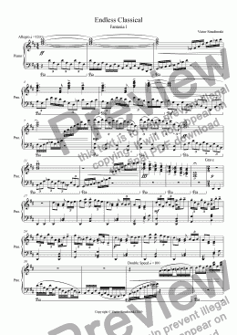 page one of Fantasia I