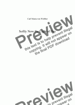 page one of Softly Now the Light of Day