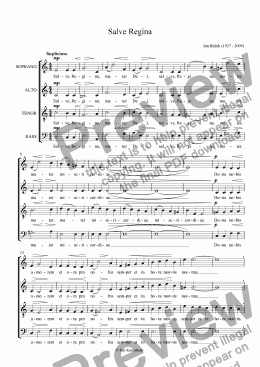 page one of Salve Regina