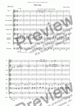 page one of Dies Irae