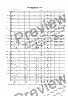 page one of Coriolan Overture, Op. 62