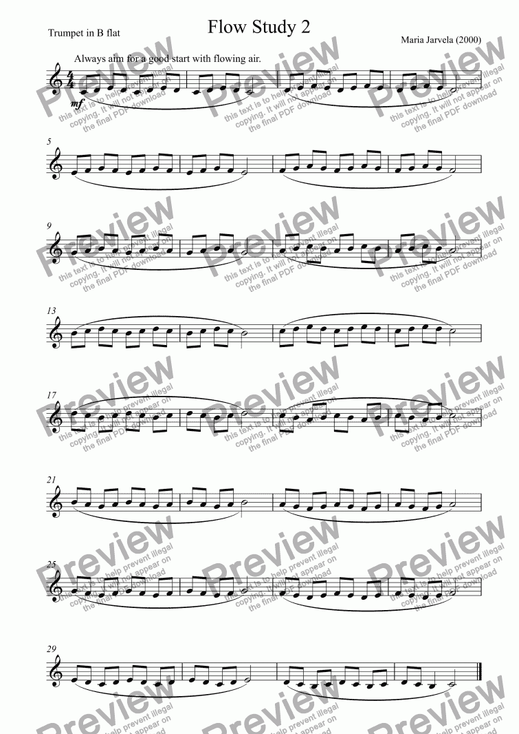 Cichowicz trumpet flow studies pdf