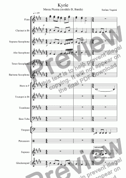 page one of Missa Jubilaris Picena - 01 - Kyrie