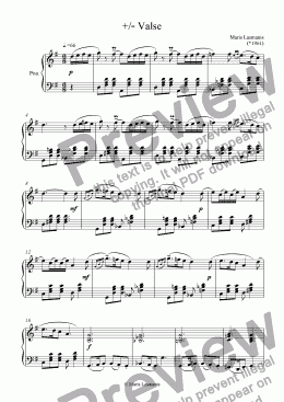 page one of +/- Valse