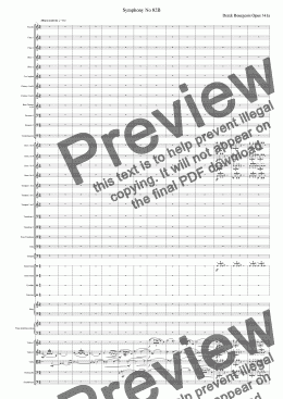 page one of Symphony No 82B