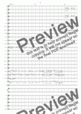 page one of Symphony No 83 2nd movt