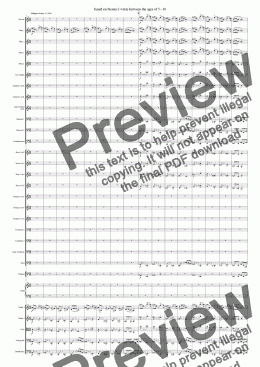 page one of Symphony No 83 3rd movt