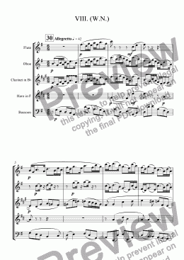 page one of Enigma Variations: VIII. (W.N.)