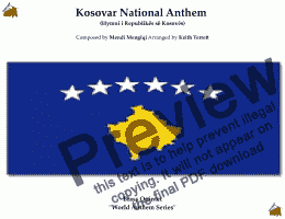 Kosovar National Anthem (Hymni I Republikës Së Kosovës) For Brass ...