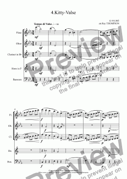 page one of Dolly Suite: 4.Kitty-Valse 