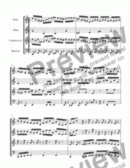 page one of WoodWind Quartet01