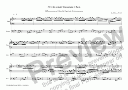 page one of Nr.: 2c a moll Triosonate 3 Satz