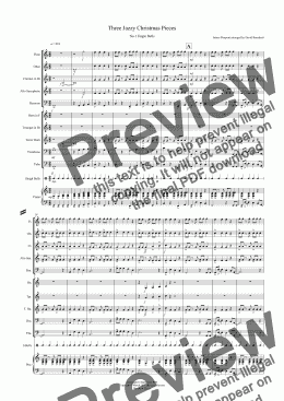 page one of 3 Jazzy Christmas Pieces for School Wind Band