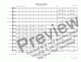 page one of Warm-Up Chorales