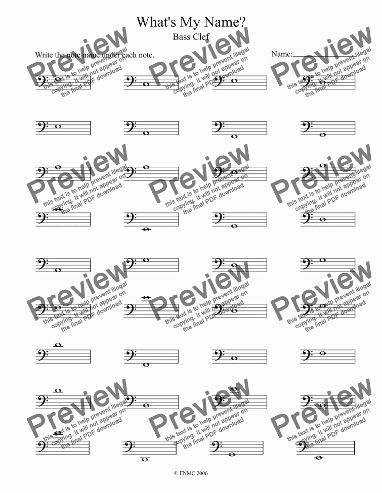 What S My Name Download Sheet Music Pdf File