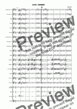 page one of Lassus Trombone