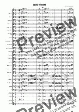 page one of Lassus Trombone