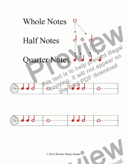 page one of Basic Rhythms Worksheet 3