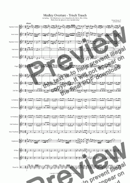 page one of Medley Overture - Trisch Trasch