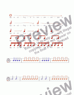 page one of Rhythm Worksheet (blue1)