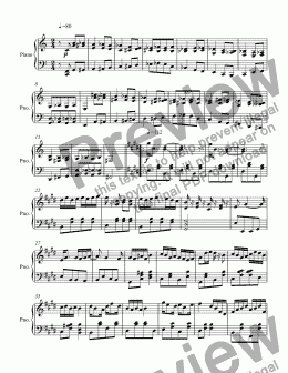 page one of Ragtime #129 in B Major, Op. 273