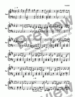 page one of Ragtime #143 in D Major, Op. 297