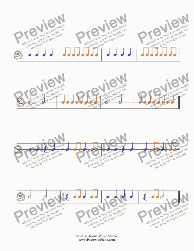 rhythm worksheet download sheet music pdf file