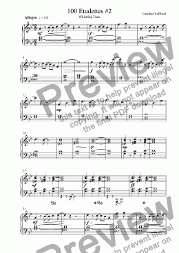 page one of 100 Etudettes #2