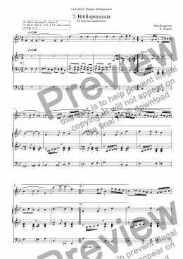 page one of Bröllopstoccata / wedding Toccata