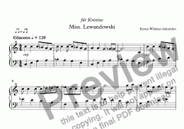 page one of Miss. Lewandowski