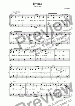 page one of Hymne