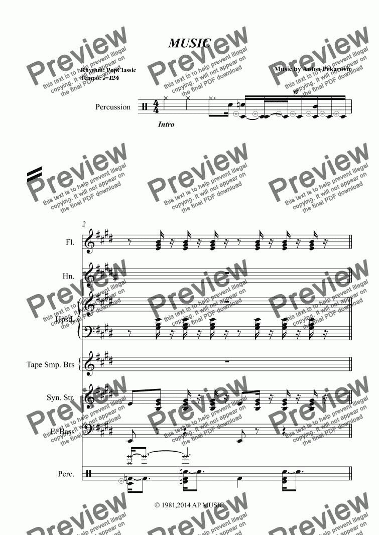 MUSIC - Download Sheet Music PDF file