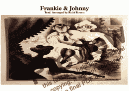 page one of Frankie & Johnny for Violin & Piano