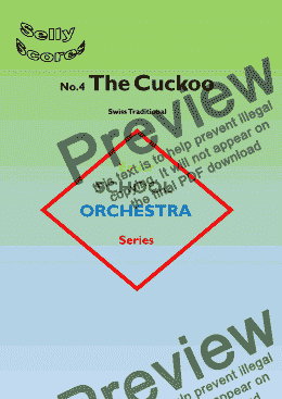 page one of EASIER SCHOOL ORCHESTRA SERIES 4 The Cuckoo