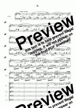 page one of ✅ Piano Concerto E-major II Andante sostenuto (op. 10)